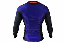 Load image into Gallery viewer, RANK Ver 2 Rash Guard Long Sleeve Blue