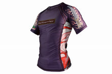 Load image into Gallery viewer, ACALA Ver 2 Rash Guard Short Sleeve Purple