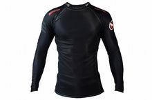 Load image into Gallery viewer, TRADITIONAL Rash Guard Long Sleeve Black