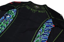 Load image into Gallery viewer, HOUOU Rash Guard Long Sleeve Black