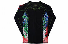 Load image into Gallery viewer, HOUOU Rash Guard Long Sleeve Black