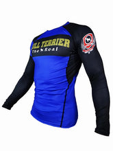 Load image into Gallery viewer, THE RANGER Rash Guard Long Sleeve Blue
