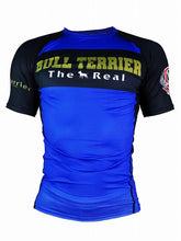 Load image into Gallery viewer, THE RANGER Rash Guard Short Sleeve Blue