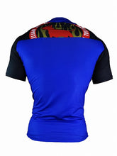 Load image into Gallery viewer, THE RANGER Rash Guard Short Sleeve Blue