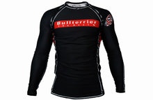 Load image into Gallery viewer, RANK Ver 1 Rash Guard Long Sleeve Black