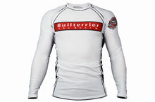 Load image into Gallery viewer, RANK Ver 1 Rash Guard Long Sleeve White