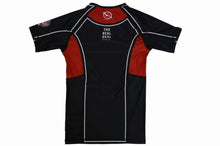 Load image into Gallery viewer, RANK Ver 1 Rash Guard Short Sleeve Black