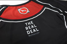 Load image into Gallery viewer, RANK Ver 1 Rash Guard Long Sleeve Black