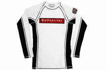 Load image into Gallery viewer, RANK Ver 1 Rash Guard Long Sleeve White