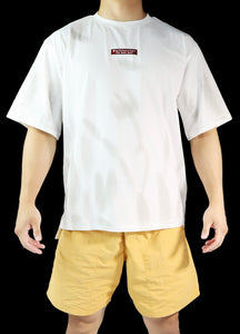 OVERSIZED TIE DYE T-SHIRT WHITE