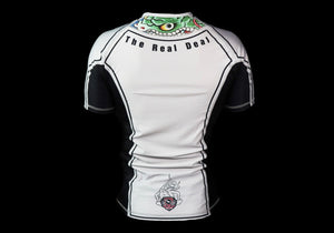 TSUNADEHIME Rash Guard Short Sleeve White