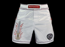 Load image into Gallery viewer, ACALA Fight Shorts White