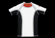 Load image into Gallery viewer, RANK Ver 3 Rash Guard Short Sleeve White