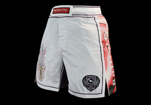 ACALA Fight Shorts White