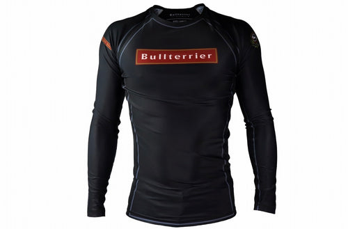 RANK Ver 3 Rash Guard Long Sleeve Black