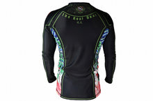 Load image into Gallery viewer, HOUOU Rash Guard Long Sleeve Black