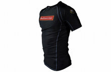 Load image into Gallery viewer, RANK Ver 3 Rash Guard Short Sleeve Black