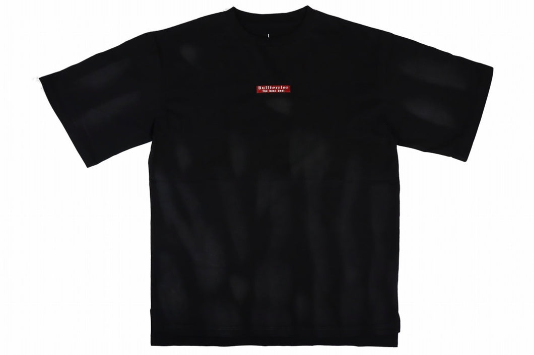OVER SIZED TIE DYE T-SHIRT BLACK
