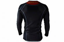 Load image into Gallery viewer, RANK Ver 3 Rash Guard Long Sleeve Black