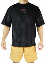 Load image into Gallery viewer, OVER SIZED TIE DYE T-SHIRT BLACK