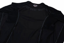 Load image into Gallery viewer, TRADITIONAL Rash Guard Long Sleeve Black