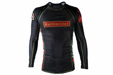 Load image into Gallery viewer, HOUOU Rash Guard Long Sleeve Black