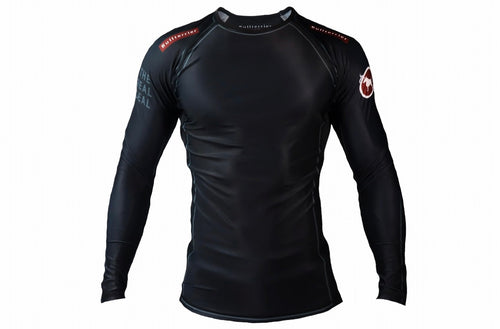 TRADITIONAL Rash Guard Long Sleeve Black