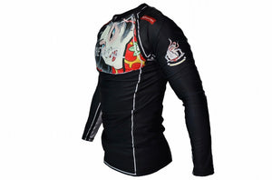 TSUNADEHIME Rash Guard Long Sleeve Black