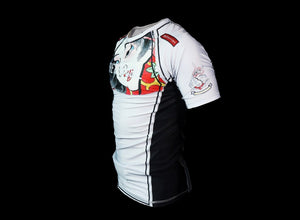 TSUNADEHIME Rash Guard Short Sleeve White