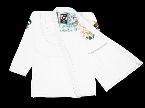 Karajishi R Gi White
