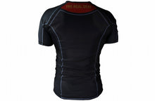 Load image into Gallery viewer, RANK Ver 3 Rash Guard Short Sleeve Black