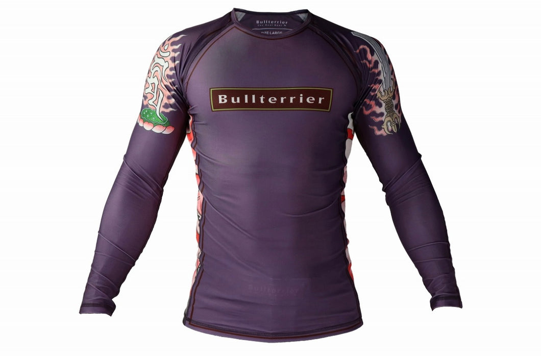 ACALA Ver 2 Rash Guard Long Sleeve Purple