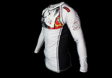 Load image into Gallery viewer, TSUNADEHIME Rash Guard Long Sleeve White