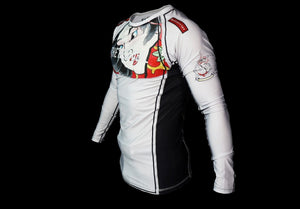 TSUNADEHIME Rash Guard Long Sleeve White