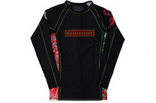 Load image into Gallery viewer, HOUOU Rash Guard Long Sleeve Black