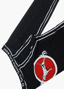 BULL TERRIER -TRADITIONAL - Long Spats Black