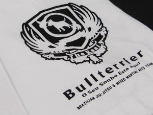 BULL TERRIER -BASIC- T-Shirt White/Black/Ash