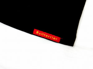 BULLTERRIER-BIG LOGO-T-SHIRT BLACK