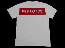 Load image into Gallery viewer, BULLTERRIER-PATCH-T-SHIRT WHITE