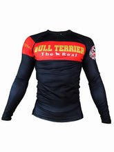 Load image into Gallery viewer, BULL TERRIER-THE RANGER- Rash Guard Long Sleeve Black