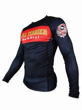 Load image into Gallery viewer, BULL TERRIER-THE RANGER- Rash Guard Long Sleeve Black