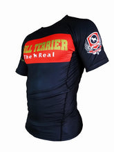 Load image into Gallery viewer, BULL TERRIER -THE RANGER- Rash Guard Short Sleeve Black