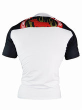 Load image into Gallery viewer, BULL TERRIER-THE RANGER-Rash Guard Short Sleeve White