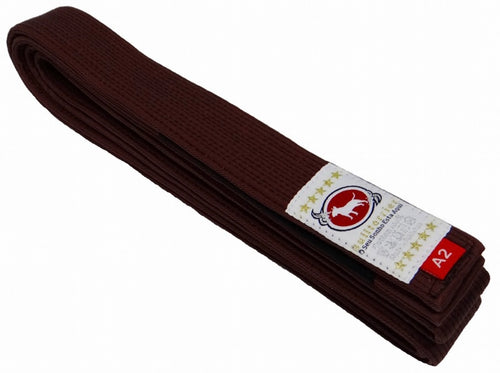 DELUXE BJJ Belt Brown