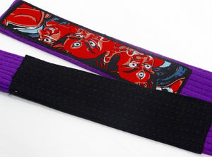 BULL TERRIER -ASHURA- BJJ Belt Purple