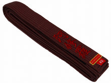 Load image into Gallery viewer, BULL TERRIER -ASHURA- BJJ Belt Brown