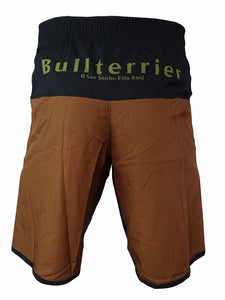 BULLTERRIER -THE RANGER- Fight Short Brown