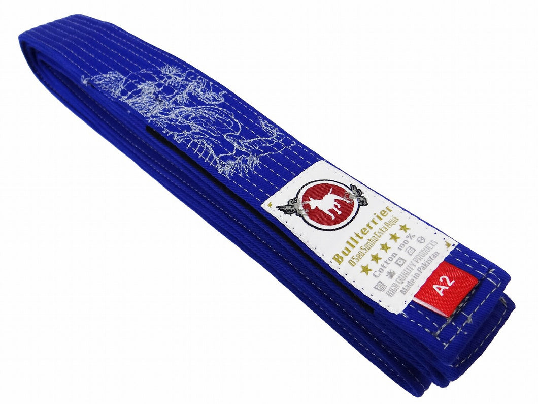 BULL TERRIER -MUSHIN- BJJ Belt Blue